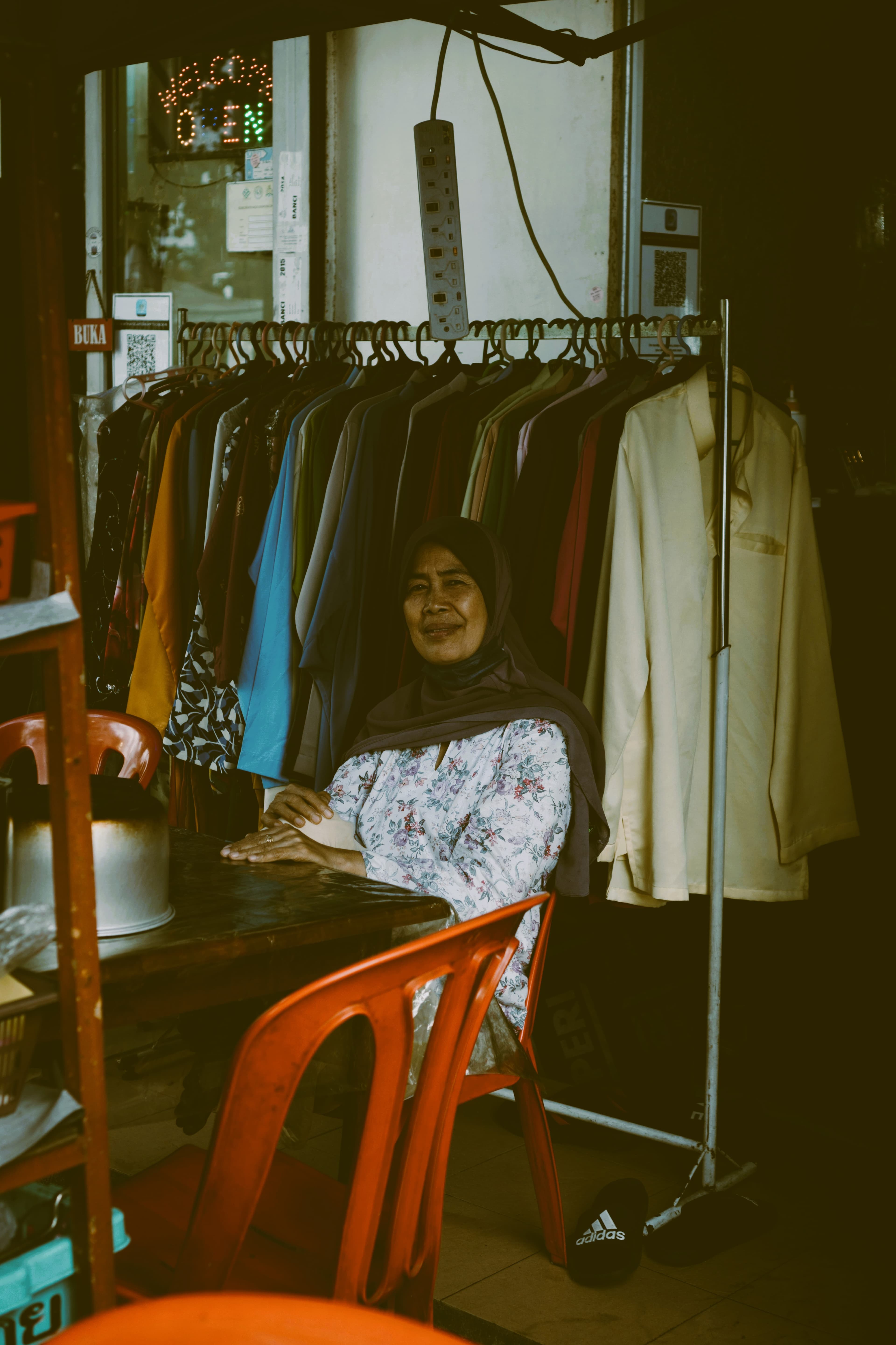 A market business owner