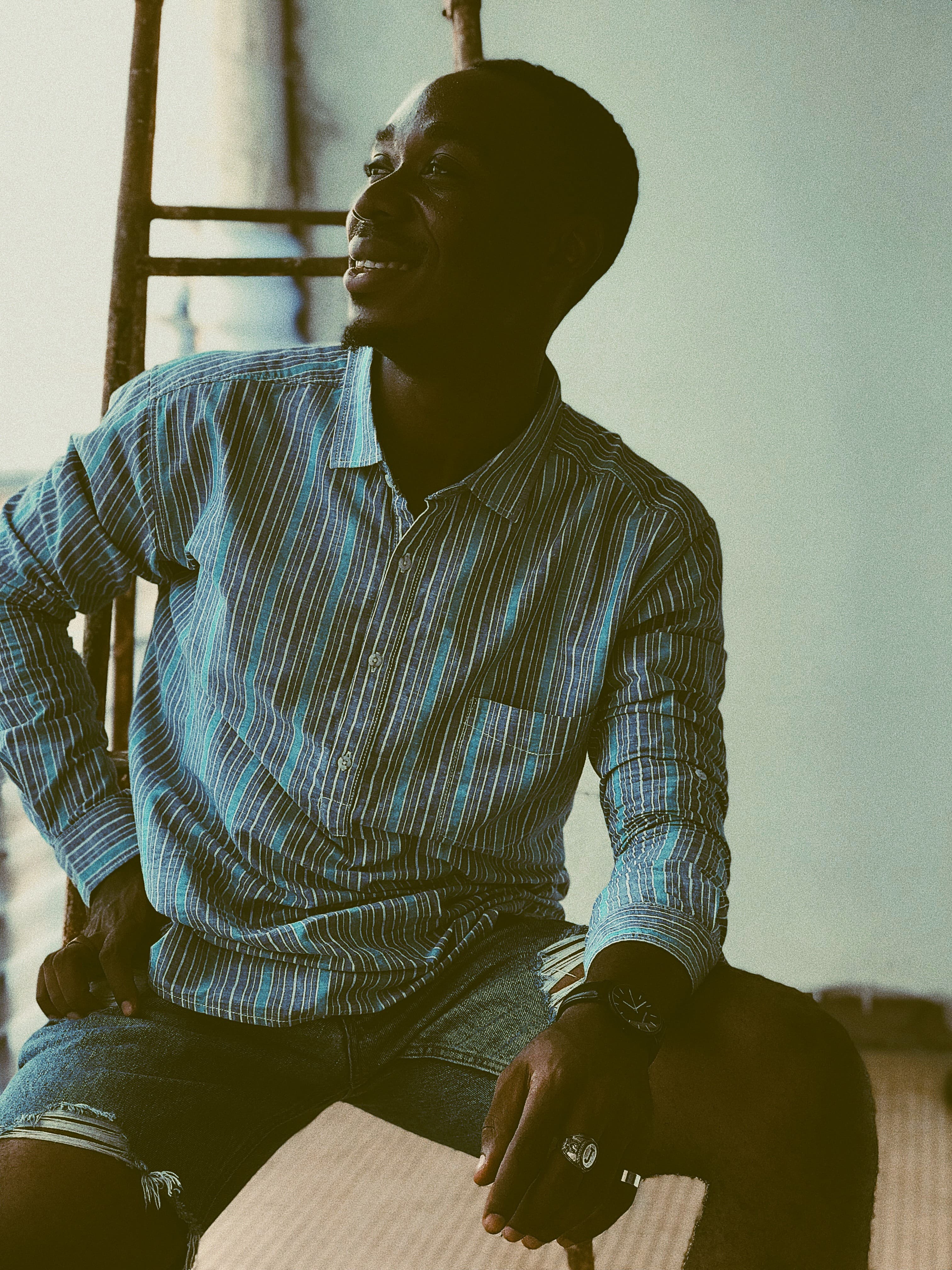 A young business owner